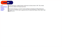 Tablet Screenshot of clockworkgroup.org